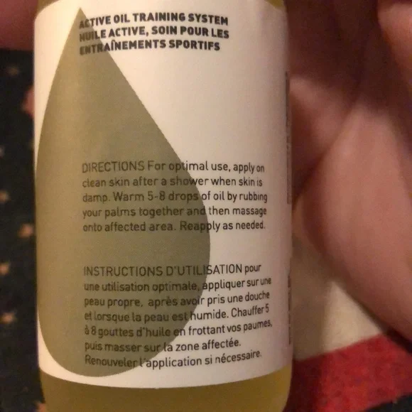 Way of will Post-Training Massage Oil  NIB - Picture 4 of 5